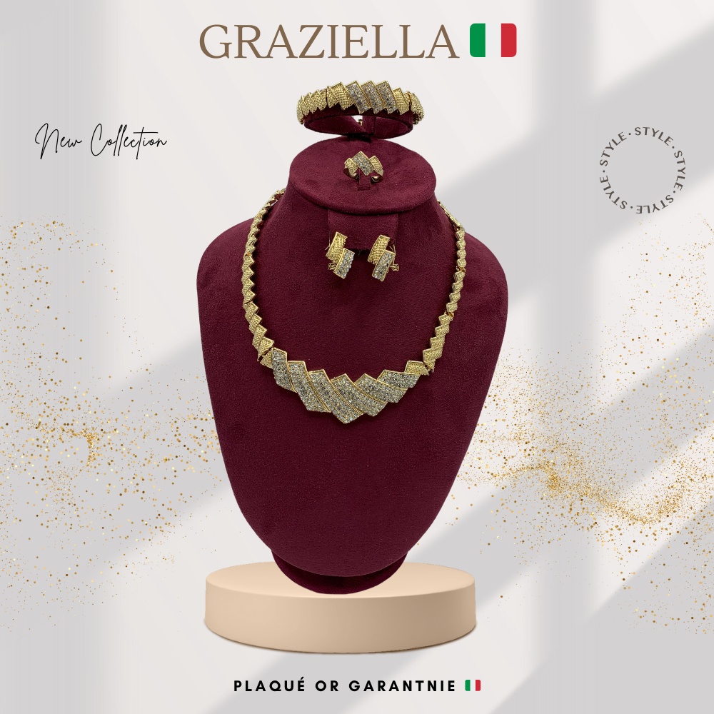 PARURE GRAZIELLA 4 PIÈCES - MODÈLE 2