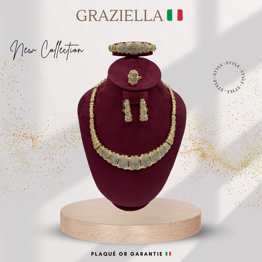 PARURE GRAZIELLA 4 PIÈCES - MODÈLE 4