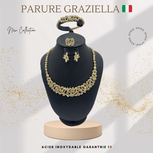 PARURE GRAZIELLA 4 PIÈCES - MODÈLE 8