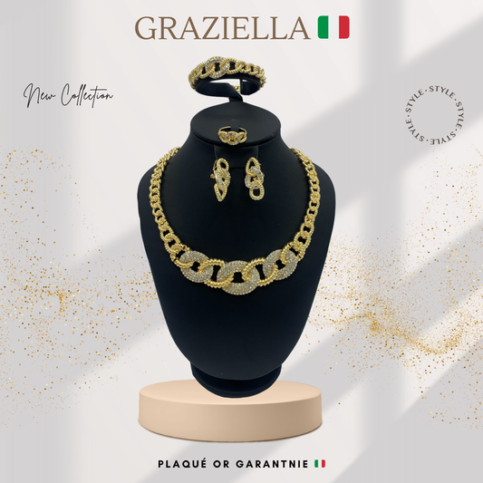 PARURE GRAZIELLA 4 PIÈCES - MODÈLE 15