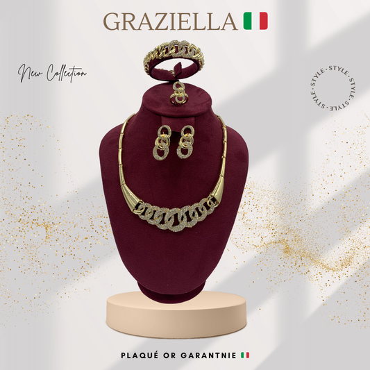 PARURE GRAZIELLA 4 PIÈCES - MODÈLE 3