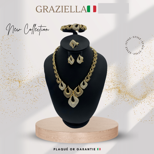 PARURE GRAZIELLA 4 PIÈCES - MODÈLE 7