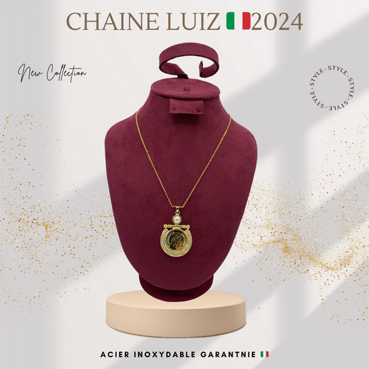 CHAINE PENDENTIF LOUIS - MODÈLE 2